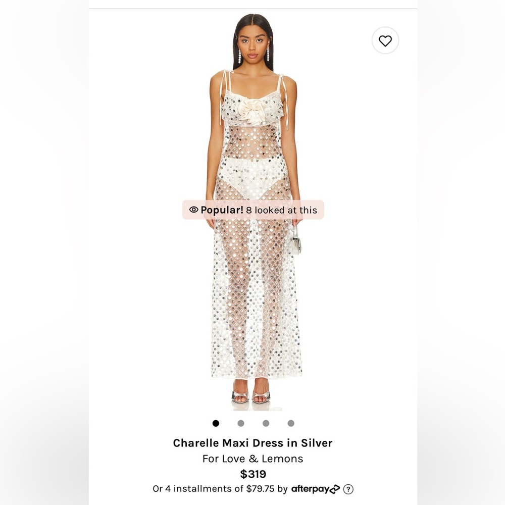 For Love and Lemons Charelle Maxi Dress